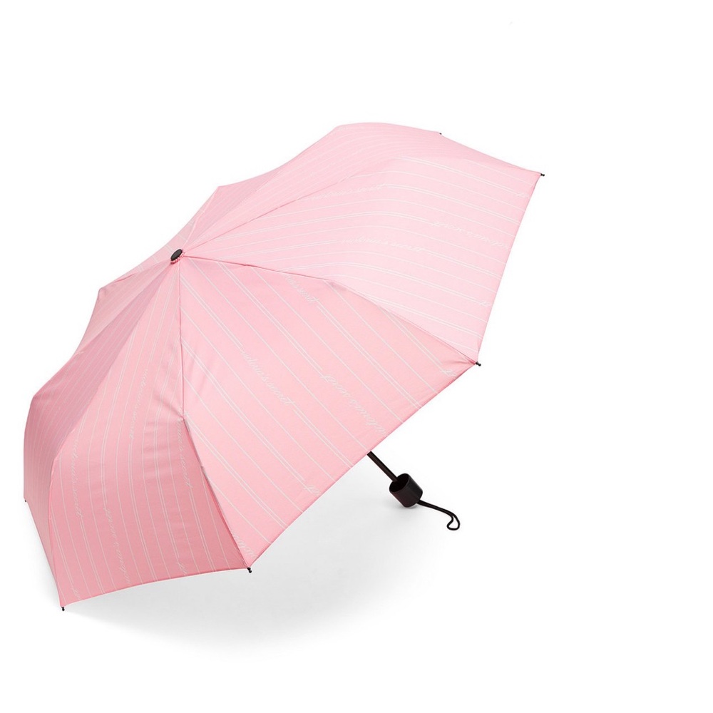 Victoria’s Secret Pink Striped Umbrella (Pink & White)